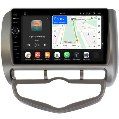 Honda Jazz 2001-2008 (с климат-контролем, левый руль) Canbox PRO-Line 7874-9267 Android 13 (4G-SIM, 6/128, DSP, QLed)