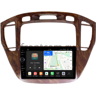 Toyota Highlander (U20), Kluger (XU20) 2000-2007 (орех, для авто без монитора) Canbox H-Line 8844-9293 на Android 14 (4G-SIM, 6/128, DSP, QLed)
