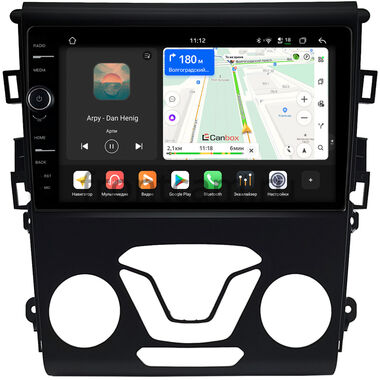 Ford Mondeo 5 2014-2022, Fusion 2 (North America) 2012-2016 (для авто с маленьким экраном) Canbox PRO-Line 7875-9-096 на Android 13 (4G-SIM, 8/256, DSP, QLed)