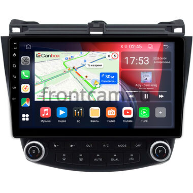 Honda Accord 7 2002-2008 (Тип 1) Canbox RS10-1073 1.5/32 на Android 10 (IPS, DSP, CarPlay)