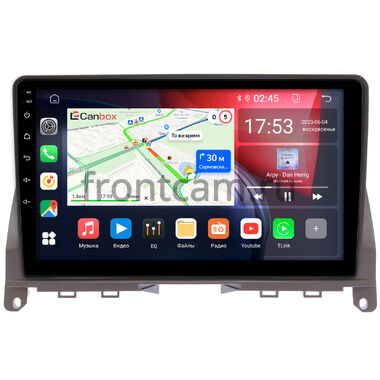Mercedes-Benz C (w204) 2006-2011 (коричневая) Canbox RS9-0542 1.5/32 Android 10 (IPS, DSP, CarPlay)