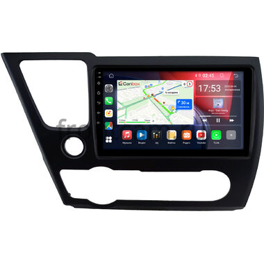 Honda Civic 9 4D 2013-2017 (матовая, левый руль, седан) Canbox RS9-0831 1.5/32 Android 10 (IPS, DSP, CarPlay)