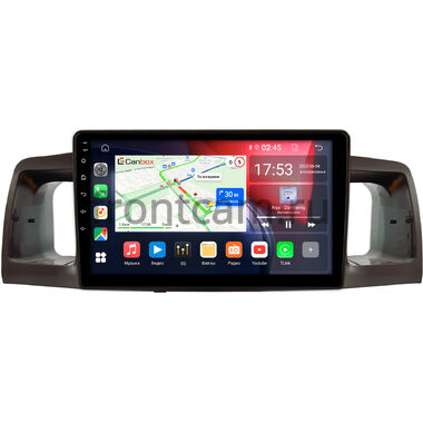 Toyota Allex, Corolla (E120) 2000-2007 (коричневая) Canbox RS9-9074 1.5/32 Android 10 (IPS, DSP, CarPlay)