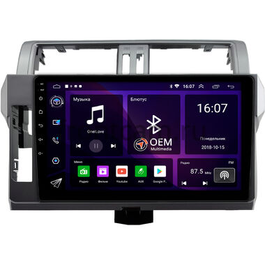 Toyota Land Cruiser Prado 150 2013-2017 (Тип 3) OEM RK10-0615 на Android 10 (CarPlay, AHD, 1/32)