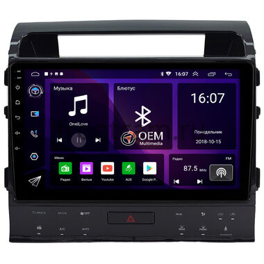 Toyota Land Cruiser 200 2007-2015 для авто с Navi (Тип ABC) OEM RK10-1745 на Android 10 (CarPlay, AHD, 1/32)