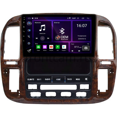 Lexus LX 470 1998-2002 (для авто с цвет. экраном) OEM RK9-0441 на Android 10 (CarPlay, AHD, 1/32)