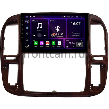 Lexus LX 470 1998-2002 (для авто без экрана) OEM RK9-0442 на Android 10 (CarPlay, AHD, 1/32)
