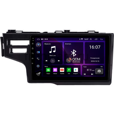 Honda Jazz 3 2014-2020 (глянцевая) OEM RK9-0651 на Android 10 (CarPlay, AHD, 1/32)