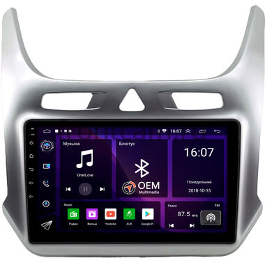 Chevrolet Cobalt 2 2011-2024 (серебренная, матовая) OEM RK9-0682 на Android 10 (CarPlay, AHD, 1/32)