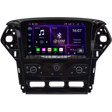 Ford Mondeo 4 2010-2014 (Тип 2, с климат-контролем) OEM RK9-2202 на Android 10 (CarPlay, AHD, 1/32)