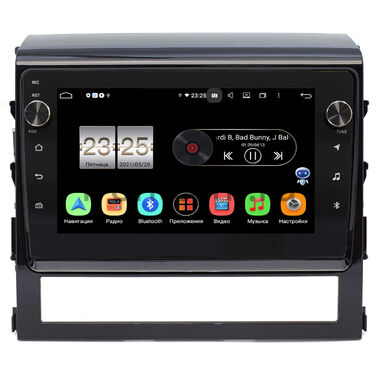 Toyota Land Cruiser 200 2015-2021 OEM BPX609-9047 на Android 10 (4/64, DSP, IPS, с крутилками)