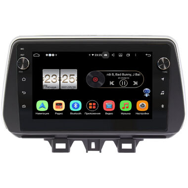 Hyundai Tucson III 2018-2020 OEM BPX609-9158 на Android 10 (4/64, DSP, IPS, с крутилками)