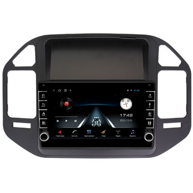 Mitsubishi Pajero 3, Montero 3 (1999-2006) (черная) OEM BRK9-266 1/16 на Android 10.1