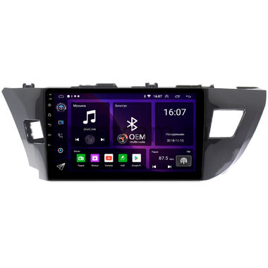 Toyota Corolla (E160, E170) 2012-2016 OEM GT10-1005 2/16 на Android 10 (для авто без камеры)