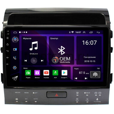 Toyota Land Cruiser 200 (2013-2015) для авто с NAVI (тип В) OEM GT10-1202 2/16 на Android 10