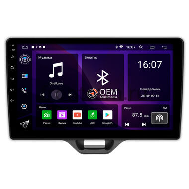 Toyota Yaris 4, Yaris Cross (2020-2024) (левый руль) OEM GT10-552 2/16 на Android 10