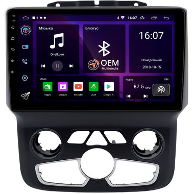 Dodge RAM 4 (DS, DJ) (2013-2023) (с климат-контролем) OEM GT9-0021 2/16 Android 10