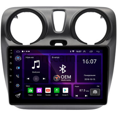 Dacia Dokker 2012-2021 OEM GT9-2819 2/16 Android 10