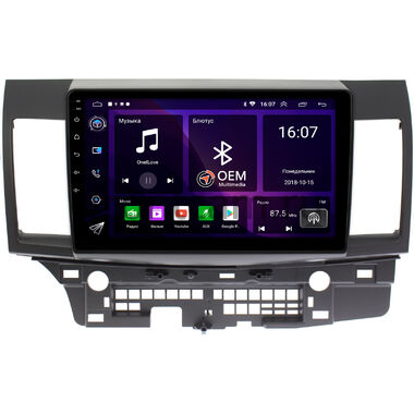 Mitsubishi Lancer 10 2007-2017 (для авто без Rockford) OEM RK10-1021 на Android 10 (CarPlay, AHD, 1/32)