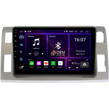 Toyota Estima 3 2006-2016, Previa 3 (XR50) 2006-2019 (серебристая, правый руль) OEM RK10-1129 на Android 10 (CarPlay, AHD, 1/32)