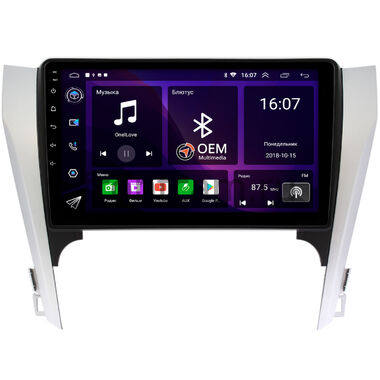 Toyota Camry XV50 2011-2014 OEM RK10-169-1 на Android 10 (CarPlay, AHD, 1/32) (для авто с камерой, JBL)