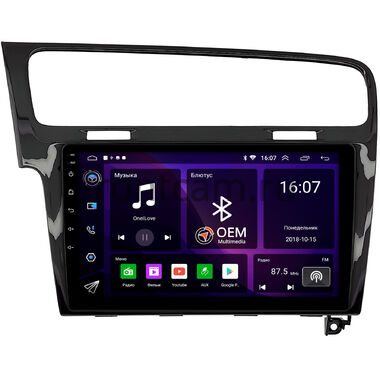 Volkswagen Golf 7 (2012-2020) (глянцевая) OEM RK10-469 на Android 10 IPS