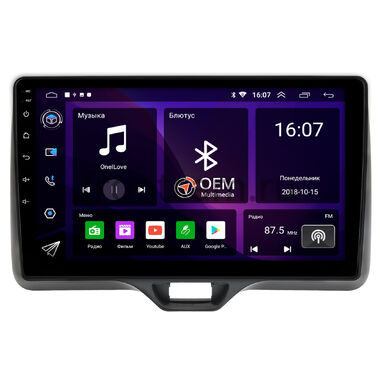 Toyota Yaris 4, Yaris Cross (2020-2024) (правый руль) OEM RK10-541 на Android 10 IPS