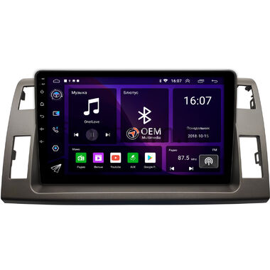 Toyota Estima 3 2006-2016, Previa 3 (XR50) 2006-2019 (темно-серая, правый руль) OEM RK10-594 на Android 10 (CarPlay, AHD, 1/32)