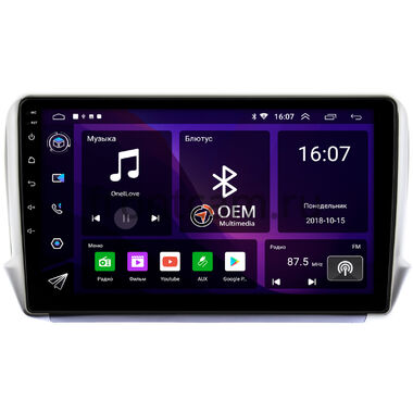 Peugeot 208, 2008 (2013-2019) OEM RK10-732 на Android 10 IPS