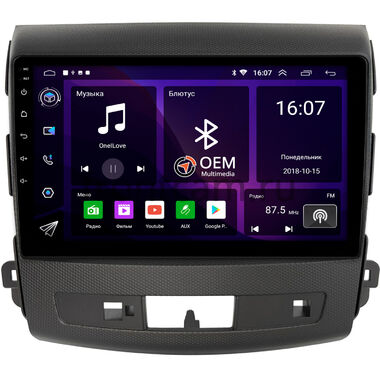 Mitsubishi Outlander XL (2005-2013) OEM RK9-004-1 без Rockford на Android 10