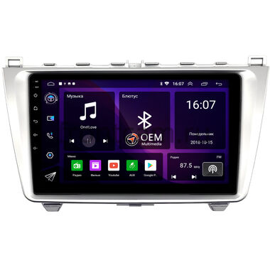 Mazda 6 (GH) (2007-2013) (серебро) OEM RK9-0233 на Android 10