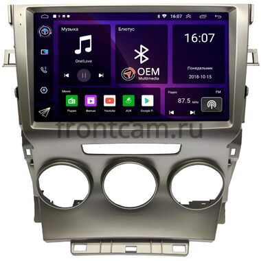 Toyota Verso 2009-2018 (авто без климат-контроля) OEM RK9-0500 на Android 10 (CarPlay, AHD, 1/32)