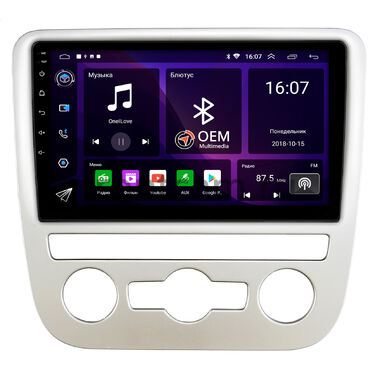 Volkswagen Scirocco 2008-2014 (для авто с автоматическим климатом) OEM RK9-1244 на Android 10 (CarPlay, AHD, 1/32)