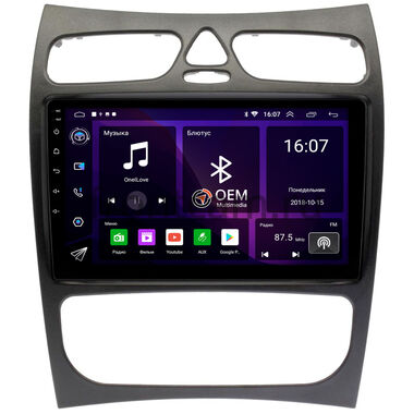 Mercedes-Benz CLK (w209) 2002-2005 OEM RK9-1312 Android 10 (CarPlay, AHD, 1/32)