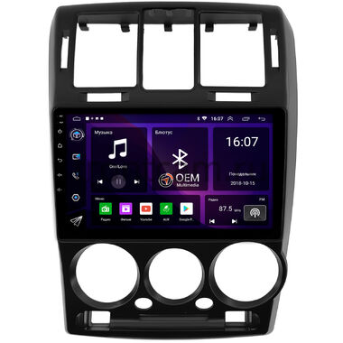 Hyundai Getz 2002-2011 (черная) OEM RK9-1321 на Android 10