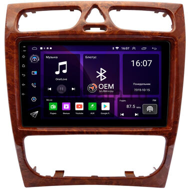 Mercedes-Benz C (w203), G (w463) 2000-2006 (дерево) OEM RK9-1441 Android 10 (CarPlay, AHD, 1/32)