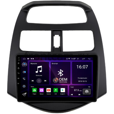 Chevrolet Spark (2009-2016), Spark 3 (M300) (2020-2024) (матовая) OEM RK9-180 Android 10