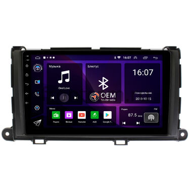 Toyota Sienna 3 2010-2014 OEM RK9-202 Android 10 (CarPlay, AHD, 1/32)