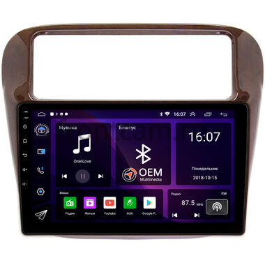 Honda Odyssey 1994-1999 (дерево / глянец) OEM RK9-291 на Android 10 (CarPlay, AHD, 1/32)