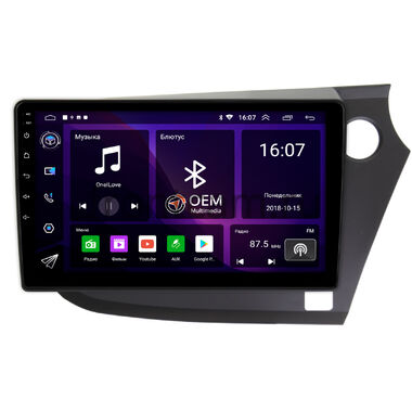 Honda Insight 2 (2009-2014) (правый руль) OEM RK9-304 на Android 10