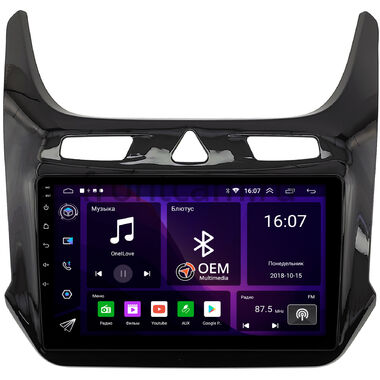 Chevrolet Cobalt 2 2011-2024 (черный глянец) OEM RK9-408 на Android 10 (CarPlay, AHD, 1/32)