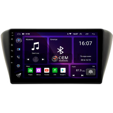 Skoda Fabia 3 (2014-2018) (черная) OEM RK9-571 на Android 10