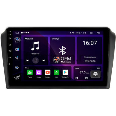 Mazda 3 (BK), Axela 2003-2009 OEM RK9-9032 на Android 10 (CarPlay, AHD, 1/32)