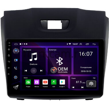 Chevrolet TrailBlazer 2012-2016 (тип 1) OEM RK9-9054 на Android 10 (CarPlay, AHD, 1/32)