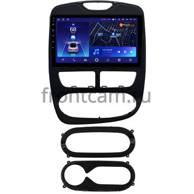 Renault Clio 4 2016-2019 (черная) Teyes CC2 PLUS 4/32 10 дюймов RM-10-0860 на Android 10 (4G-SIM, DSP, QLed)