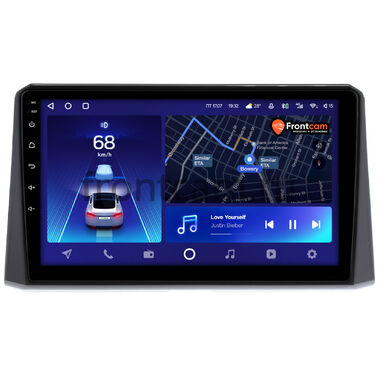 Toyota Corolla (E210), Corolla Cross 2018-2024 (глянцевая) Teyes CC2 PLUS 4/32 10 дюймов RM-10-1178 на Android 10 (4G-SIM, DSP, QLed)