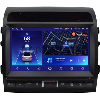 Toyota Land Cruiser 200 2010-2012 (Тип A, матовая) Teyes CC2 PLUS 4/64 10 дюймов RM-10-0236 на Android 10 (4G-SIM, DSP, QLed)