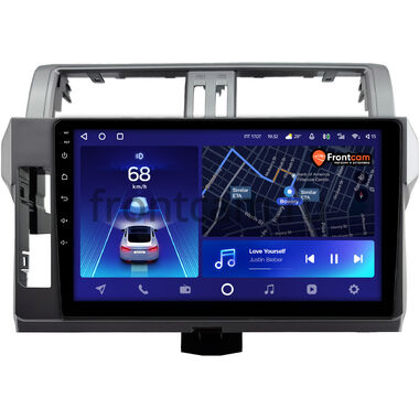 Toyota Land Cruiser Prado 150 2013-2017 (Тип 3) Teyes CC2 PLUS 4/64 10 дюймов RM-10-0615 на Android 10 (4G-SIM, DSP, QLed)