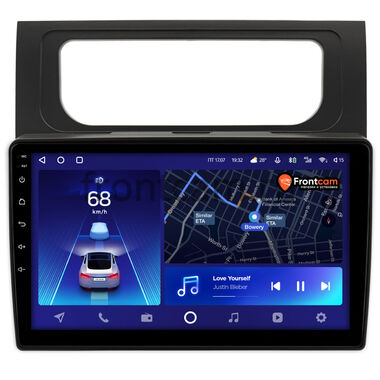 Volkswagen Touran 2 2010-2015 (черная) Teyes CC2 PLUS 4/64 10 дюймов RM-10-1164 на Android 10 (4G-SIM, DSP, QLed)