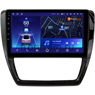 Volkswagen Jetta 6 (2010-2018) (глянец) Teyes CC2 PLUS 6/128 10 дюймов RM-10-043 на Android 10 (4G-SIM, DSP, QLed)